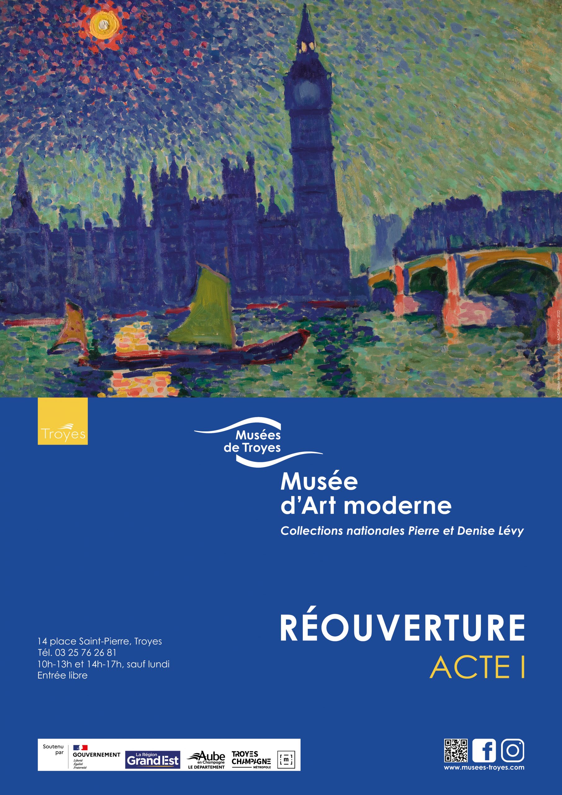 Réouverture Du Musée Dart Moderne Collections Nationales Pierre Et Denise Lévy Acte 1 